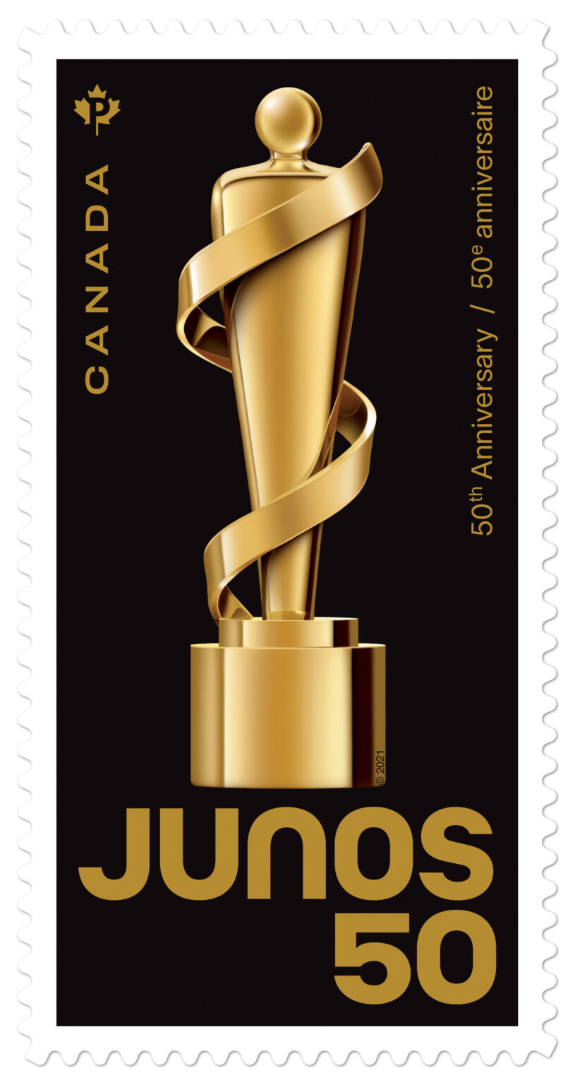 Canada Post celebrates the JUNO Awards' golden anniversary
