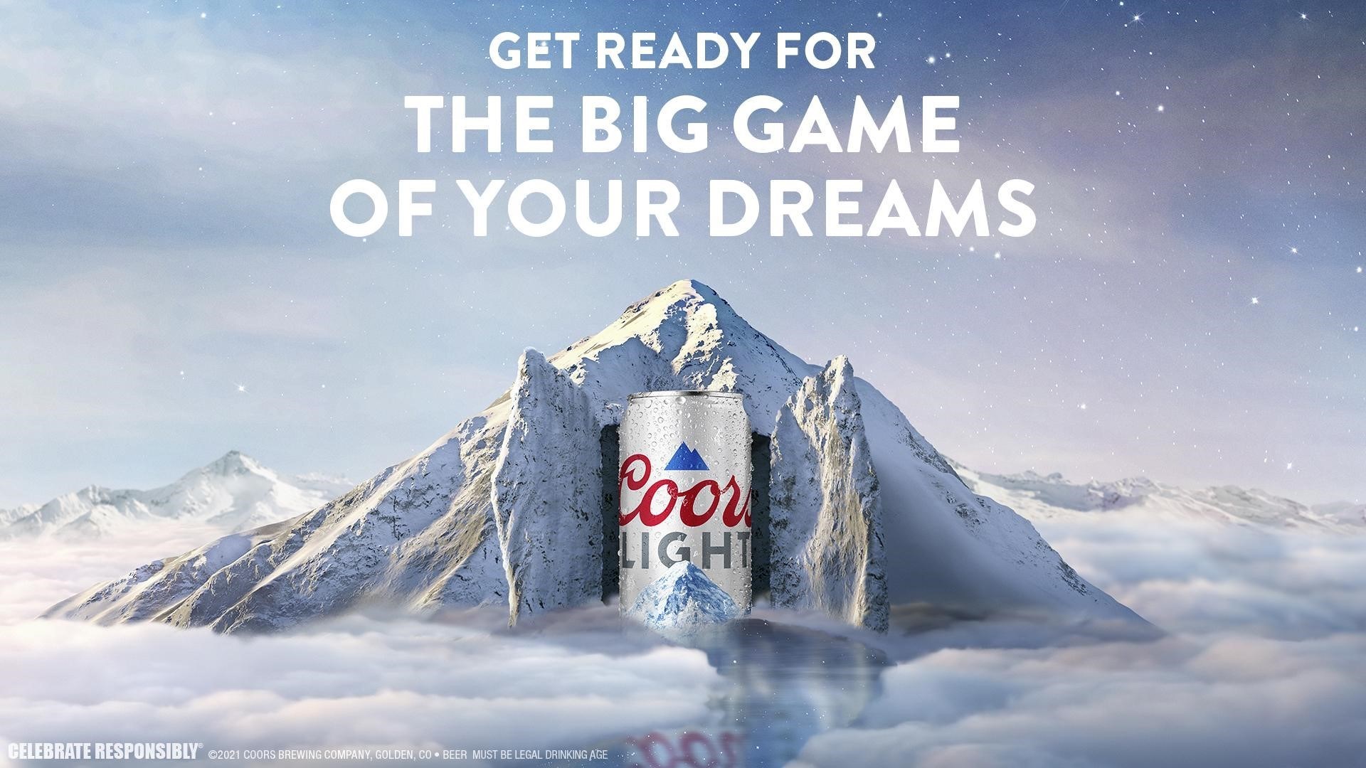 Coors Light is Creating the First Big Game Ad that Runs in Your Dreams