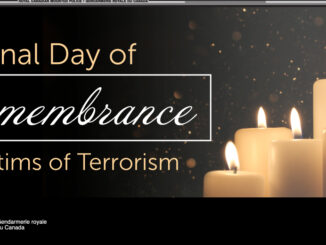 National Day of Remembrance for Victims of Terrorism poster