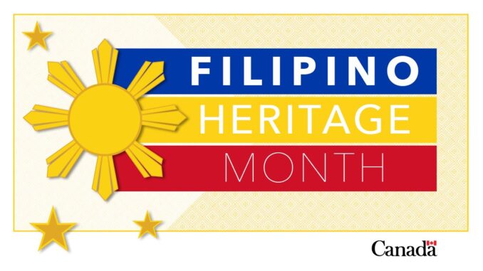Filipino Heritage Month Poster (source: X / @KamalKheraLib)